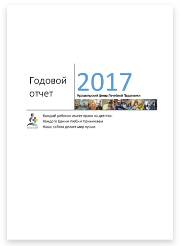 Отчёт о деятельности за 2017 г.